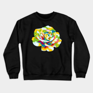 Rose Flower Crewneck Sweatshirt